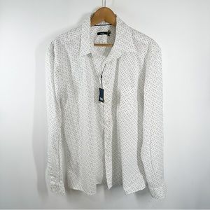 NWT Benson Long Sleeve Button Up Dress Shirt XL